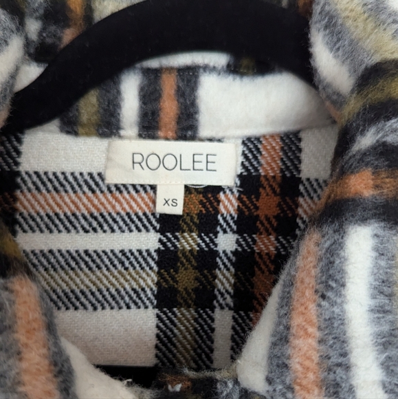 Roolee Plaid Jacket Size XS - Picture 4 of 5